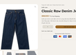 Classic Raw Denim Jeans   Quần Jean Denim Nam Bền Đẹp, Dễ Phối Đồ 