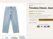 Timeless Classic Jeans   Quần Jean Form Suông Trẻ Trung, Dễ Phối Đồ 