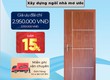 Giá Cửa nhựa ABS   Đẹp, bền, tiết kiệm 