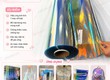 Pvc ánh kim bảy màu   lấp lánh, nổi bật, sản phẩm bán chạy nhất 