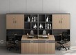 Bàn Làm Việc Nhân Viên Gỗ MDF Hiện Đại, Tiện Dụng 