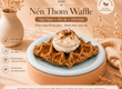 Nến Thơm Bánh Waffle B002 