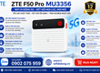 Bộ phát WiFi 5G ZTE F50 Pro MU3356 