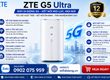 Siêu phẩm phát Wifi 5G ZTE G5 Ultra 