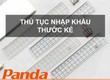 Thủ tục nhập khẩu thước kẻ 