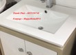 Thanh lý hàng mẫu  Tủ chậu lavabo tren tường Bross BRS2027, màu trắng /kem, nhựa PVC siêu...