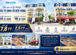 7,8 tỷ sở hữu shophouse mặt phố   4 tầng, 132m  đất, 4 mặt tiền đường...