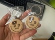 Móc Khoá Gỗ Khắc Logo Theo Yêu  Cầu 