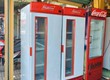 Thanh lý tủ mát 1 cửa Budweiser 700L   màu đỏ nổi bật, đẹp sang trọng 