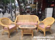 Sofa lưới mây mắt cáo 