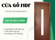 Cửa gỗ HDF   Đẹp, hiện đại, giá hợp lý 