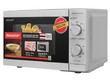 Dung tích lò vi sóng 21 lít, Sharp R 211TV SLthiết kế hiện đại với màu bạc sang...
