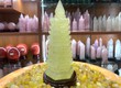 Tháp Văn Xương Thạch Anh Vàng 27cm 9 tầng 