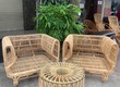 Bàn ghế mây tự nhiên uống trà 
