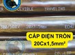 Cáp điện tròn 20Cx1.5mm 