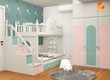 Giường Tầng Pastel Dễ Thương Cho Phòng Ngủ Trẻ Em 