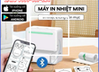 Máy In Nhiệt MiNi Kết Nối Bluetooth , In Tem Dán, In Đơn Hàng, Hình Ảnh, Mã Vận...