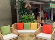 Sofa mây tự nhiên hiện đại cho phòng khách 