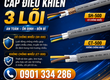 Cáp Điều Khiển 3 Lõi ALTEK KABEL   Ruột Đồng 