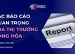 Các báo cáo quan trọng của thị trường hàng hóa 
