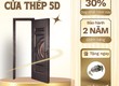 Cửa thép 5D cao cấp   Đẹp, sang 