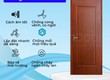 Cửa gỗ HDF Veneer   cửa gỗ cao cấp 