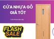 Cửa Nhựa Gỗ Giá Tốt   Đẹp, Bền Và Dễ Phối Nội Thất 