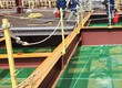 Lưới an toàn cản vật rơi mắt 2cm 2.5cm, Lưới chống rơi thi công nhà xưởng 