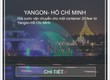 Giá Cước Vận Tải Biển Từ Yangon, Myanmar Về Việt Nam 