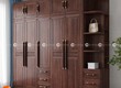 Tủ Quần Áo Gỗ Óc Chó Kiểu Cổ Điển Sang Trọng 