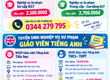 Khai giảng các lớp NVSP 