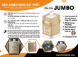Bao Jumbo Vải PP dệt Beige 1 1.5 tấn chống ẩm 