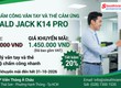 Sở Hữu Máy Chấm Công Ronald Jack K14 Pro Chính Hãng Giá Tốt Tại Viễn Thông Á Châu...