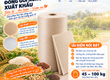 Bao bì Giấy Kraft PP dệt 45 100kg 