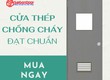 Cửa Thép Chống Cháy Đạt Chuẩn   Tiêu Chí Lựa Chọn 