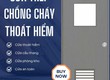 Cửa Thép Chống Cháy Lối Thoát Hiểm   Giải Pháp 