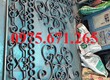 Mua xếp bộ cổng cửa sắt mỹ thuật tại xưởng 
