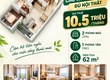 Cho thuê 2PN1WC 62m2   10.5 triệu/tháng   The Park Residence 