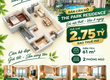 61m2   Giá 2.75 tỷ bao thuế phí   2PN1WC The Park Residence 