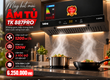 Máy hút mùi âm tủ TK 887PRO 