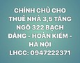 Cho thuê nhà
