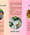 Phần mềm quản lý kho nông sản 