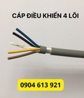 Cáp tín hiệu 4 lõi 4x0.5 4x0.75 4x1.0 4x1.5 không bọc nhiễu 