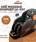 Ghế Massage LifeSport LS-937   New Model 