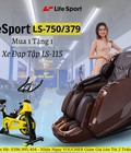 Mua Ghế Massage LifeSport LS-750   Tặng xe đạp tập 