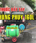 Máy phun thuốc tưới cây thùng 160L động cơ 5.5HP 