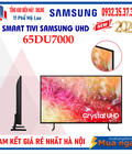 Smart Tivi Samsung 65DU7000 UHD 4K 65 inch  2024 