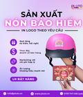 Lan tỏa thương hiệu với nón bảo hiểm in logo 