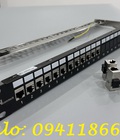 Thanh đấu nối mạng PATCH PANEL 16 cổng 1U chuẩn 19   Cat5e/Cat6/Cat6A mã ACT-16S1U ANCOMTECK 