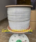 Cáp mạng CAT6A FTP-STP bọc bạc chống nhiễu, Ancomteck mã K ACT-BOX305-6AWHITE 